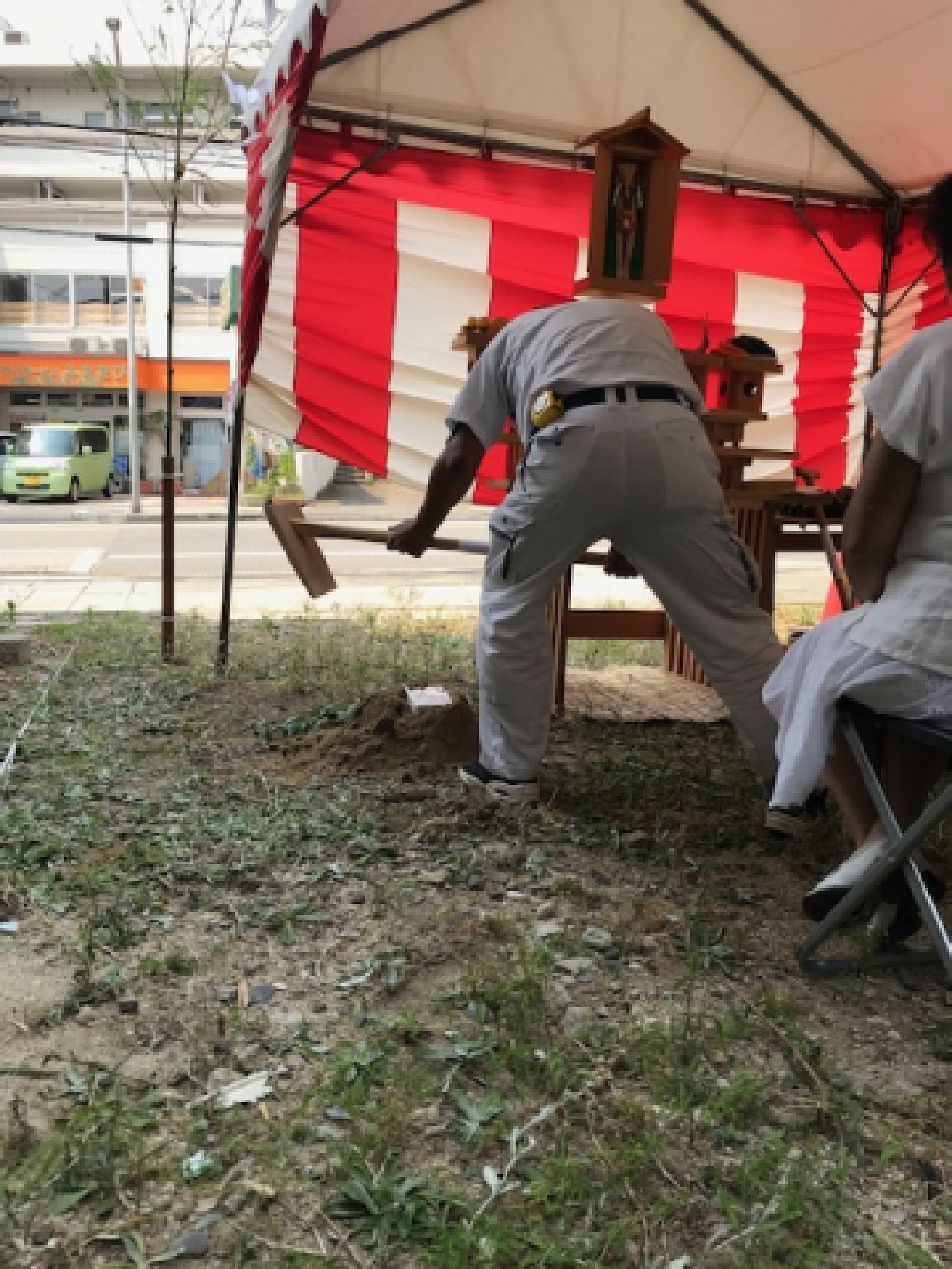 神戸市中央区アンジュブラン様地鎮祭